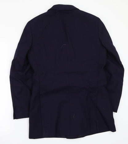 Racing Green Womens Blue   Jacket Suit Jacket Size 34