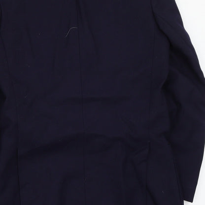 Racing Green Womens Blue   Jacket Suit Jacket Size 34