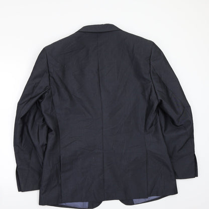 George Mens Grey   Jacket Suit Jacket Size 42