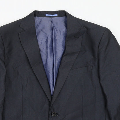 George Mens Grey   Jacket Suit Jacket Size 42