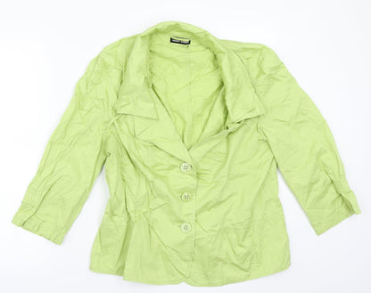 Gerry Weber Womens Green   Jacket Coat Size 16