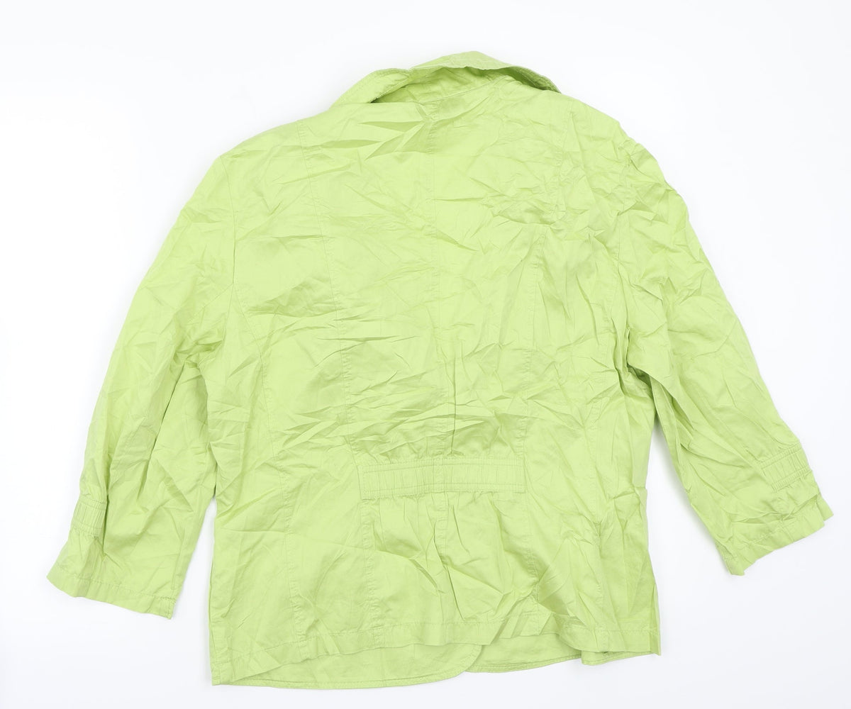 Gerry Weber Womens Green   Jacket Coat Size 16