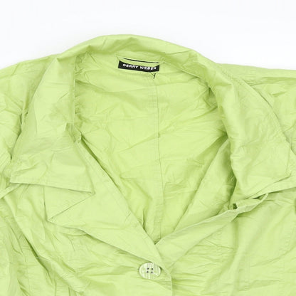 Gerry Weber Womens Green   Jacket Coat Size 16
