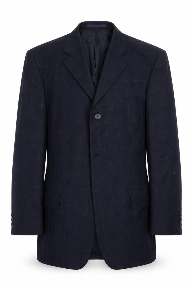 Mens UK Size 40 Preworn Regular Blue Suit Jacket