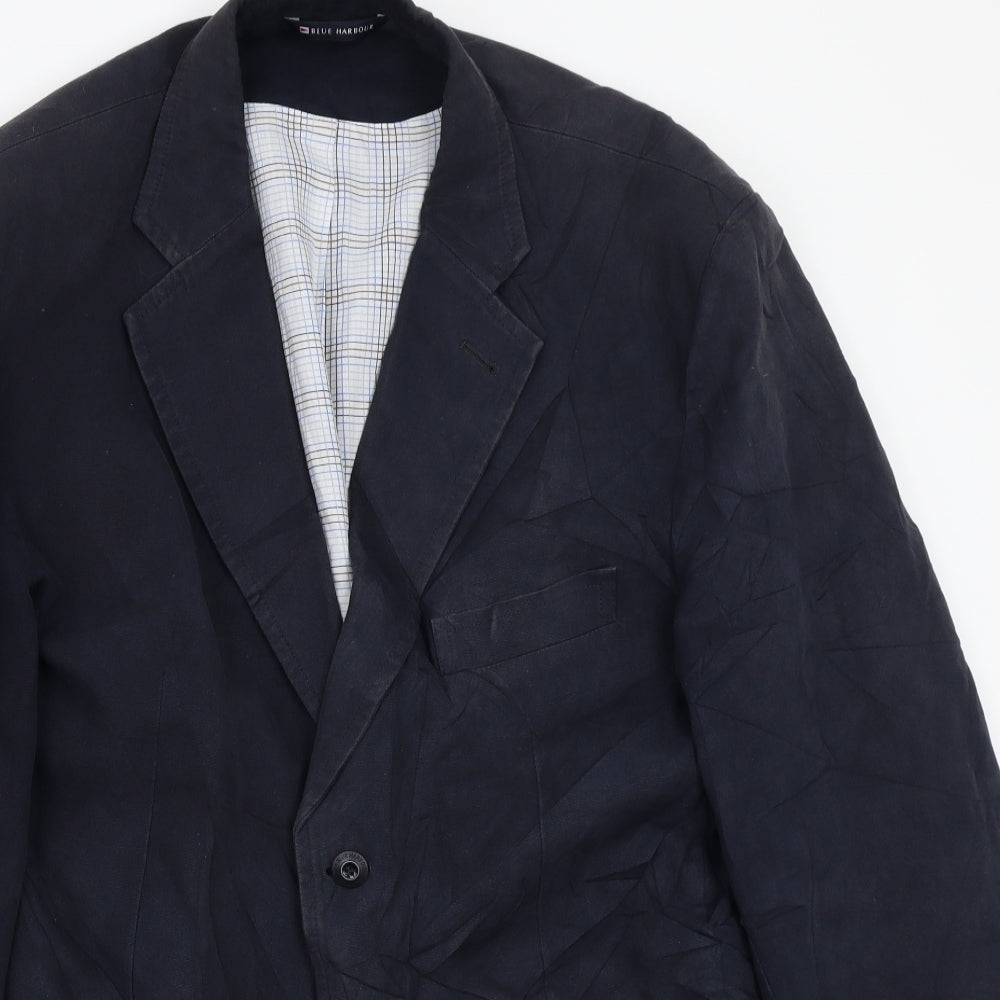 Mens UK Size L Marks and Spencer Regular Blue Suit Jacket
