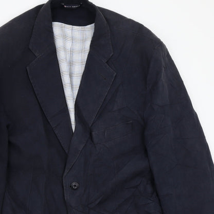 Mens UK Size L Marks and Spencer Regular Blue Suit Jacket