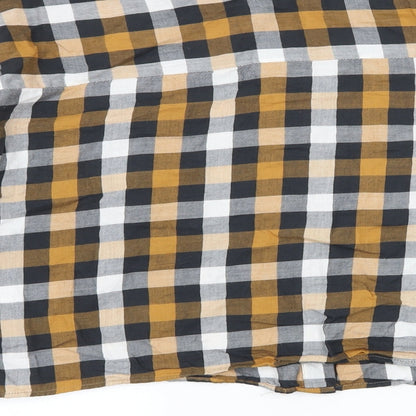 Primark Womens Multicoloured Check  Basic Button-Up Size 10