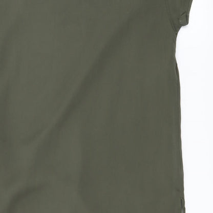 Anita & Green Womens Green  Chiffon Basic Blouse Size S