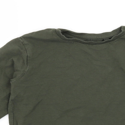 NEXT Boys Green  Jersey Basic T-Shirt Size 5 Years