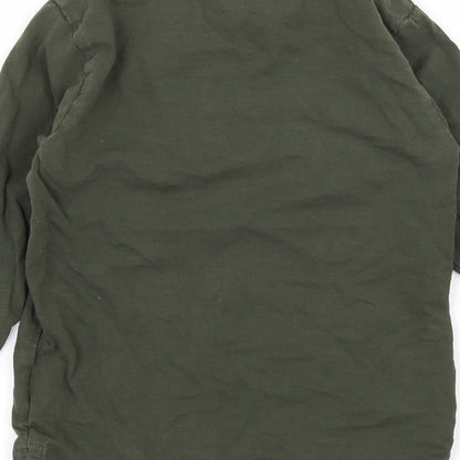 NEXT Boys Green  Jersey Basic T-Shirt Size 5 Years