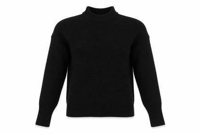 Primark Womens Black  Knit Pullover Jumper Size 6  - Cut out sleeves