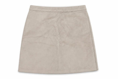 Womens UK Size 8 Primark A-Line Velour Skirt