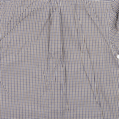 Wolsey Mens Blue Check   Button-Up Size M