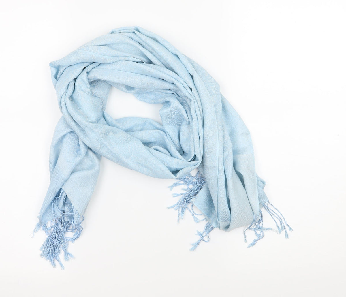 Preworn Womens Blue    Scarf