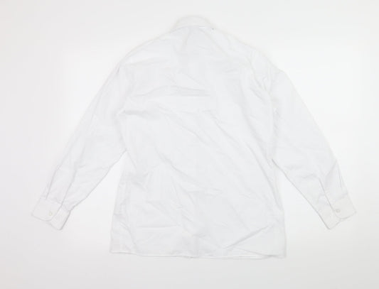 Trutex Mens White    Button-Up Size S