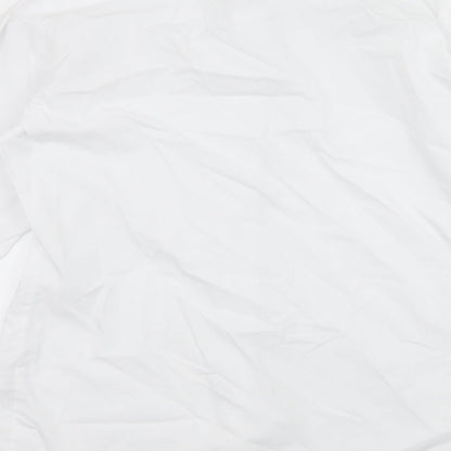 Mens UK Size S Trutex White  Button-Up Long Sleeve Casual Shirt