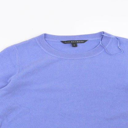 Bonmarché Womens Blue Pullover Jumper Size 10