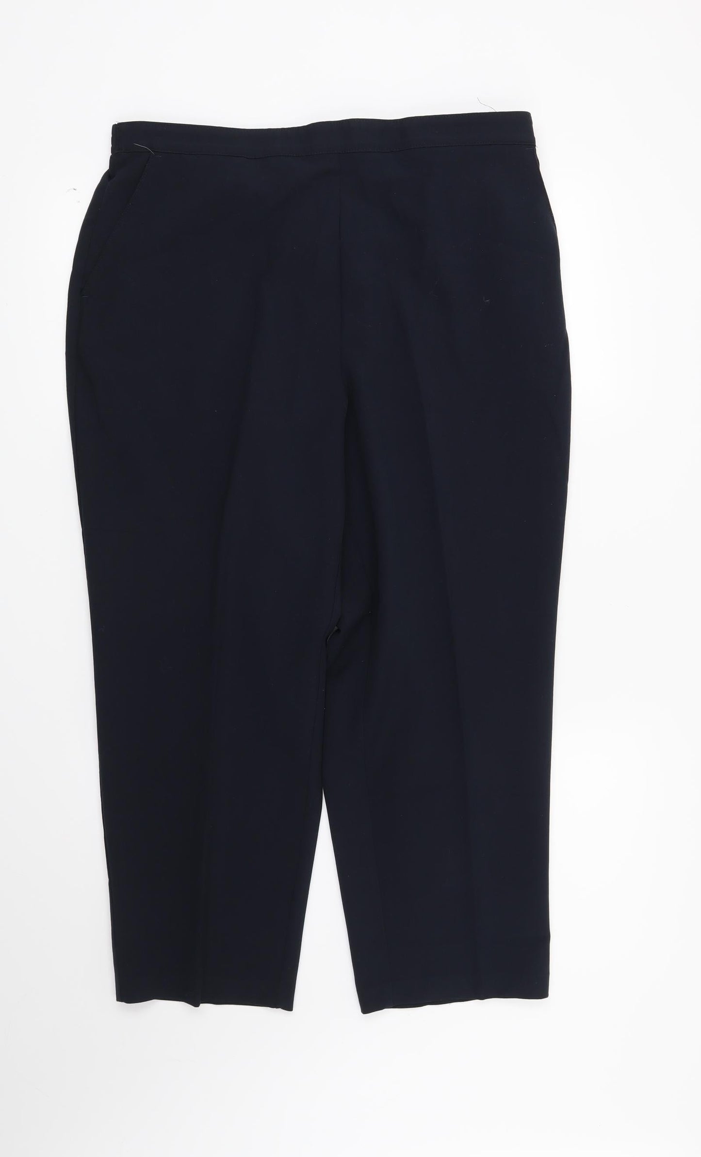 Laura Scott Womens Blue   Trousers  Size 16 L25 in