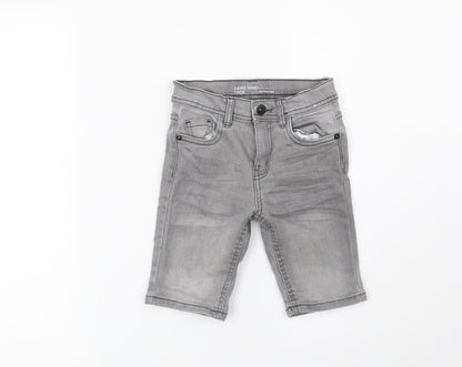 Denim CO Boys Grey   Biker Shorts Size 5-6 Years