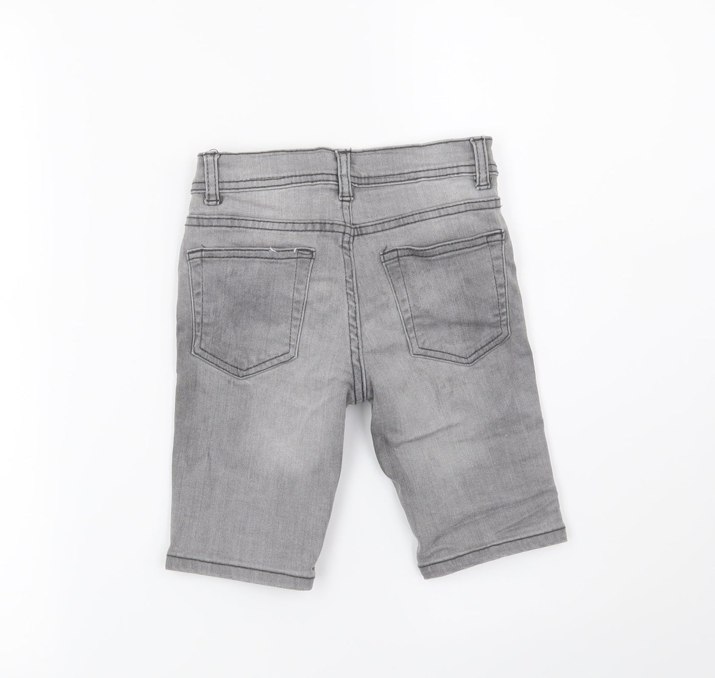 Denim CO Boys Grey   Biker Shorts Size 5-6 Years