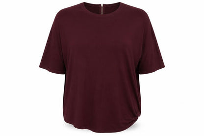 Peacocks Womens Red   Basic Blouse Size 12