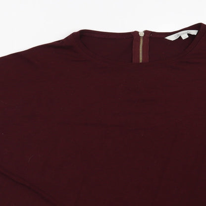 Peacocks Womens Red   Basic Blouse Size 12