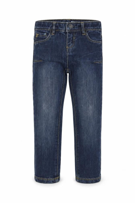 Vertbaudet Boys Blue   Straight Jeans Size 5 Years