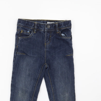 Vertbaudet Boys Blue   Straight Jeans Size 5 Years