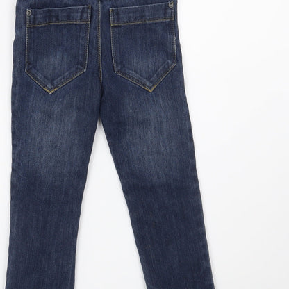 Vertbaudet Boys Blue   Straight Jeans Size 5 Years