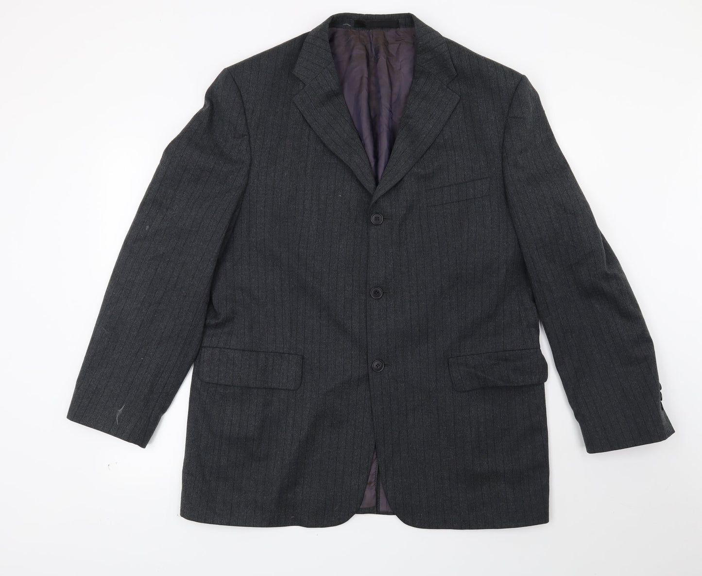 Mens UK Size 42 Marks and Spencer Regular Grey Suit Jacket