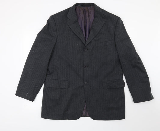 Mens UK Size 42 Marks and Spencer Regular Grey Suit Jacket