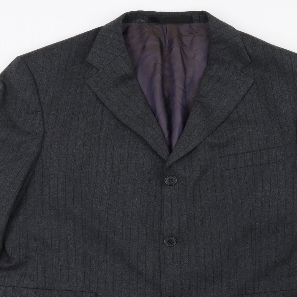Mens UK Size 42 Marks and Spencer Regular Grey Suit Jacket