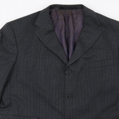 Mens UK Size 42 Marks and Spencer Regular Grey Suit Jacket