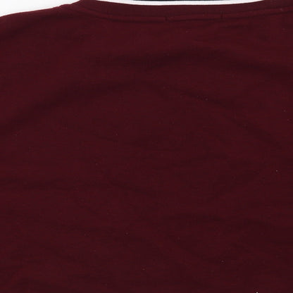 Primark Womens Red   Pullover Sweatshirt Size 12