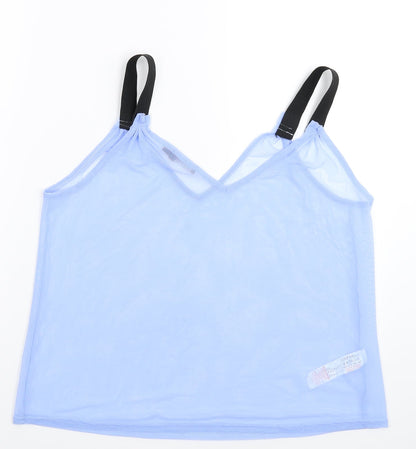 Boohoo Womens Blue   Basic Tank Size 12
