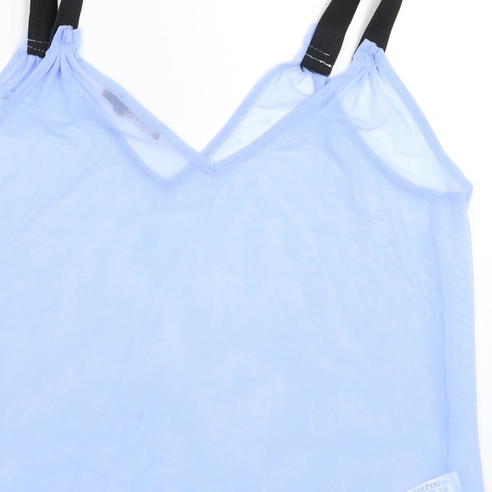 Boohoo Womens Blue   Basic Tank Size 12
