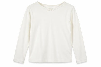 Cherokee Girls White  Knit Pullover Jumper Size 5-6 Years