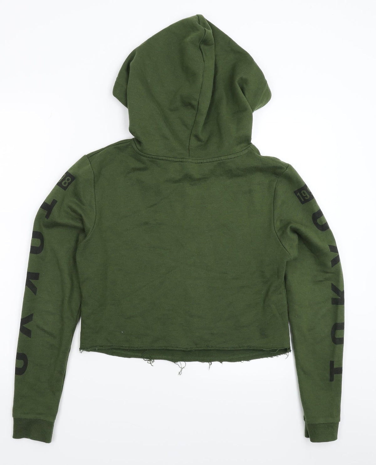 New Look Womens Green   Pullover Hoodie Size 8