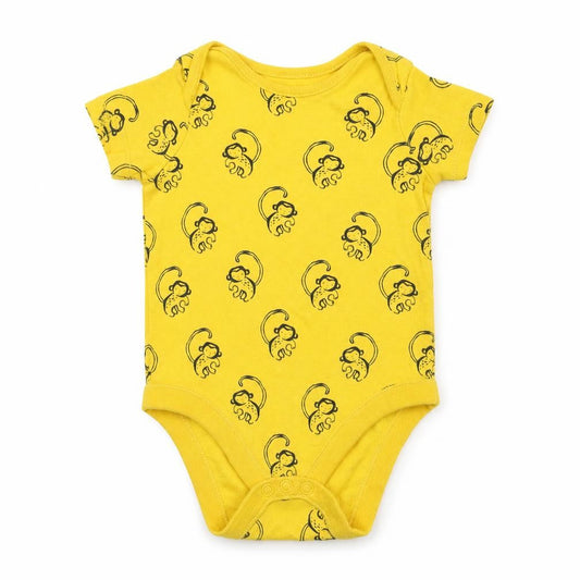 F&F Baby Yellow   Babygrow One-Piece Size 6-9 Months