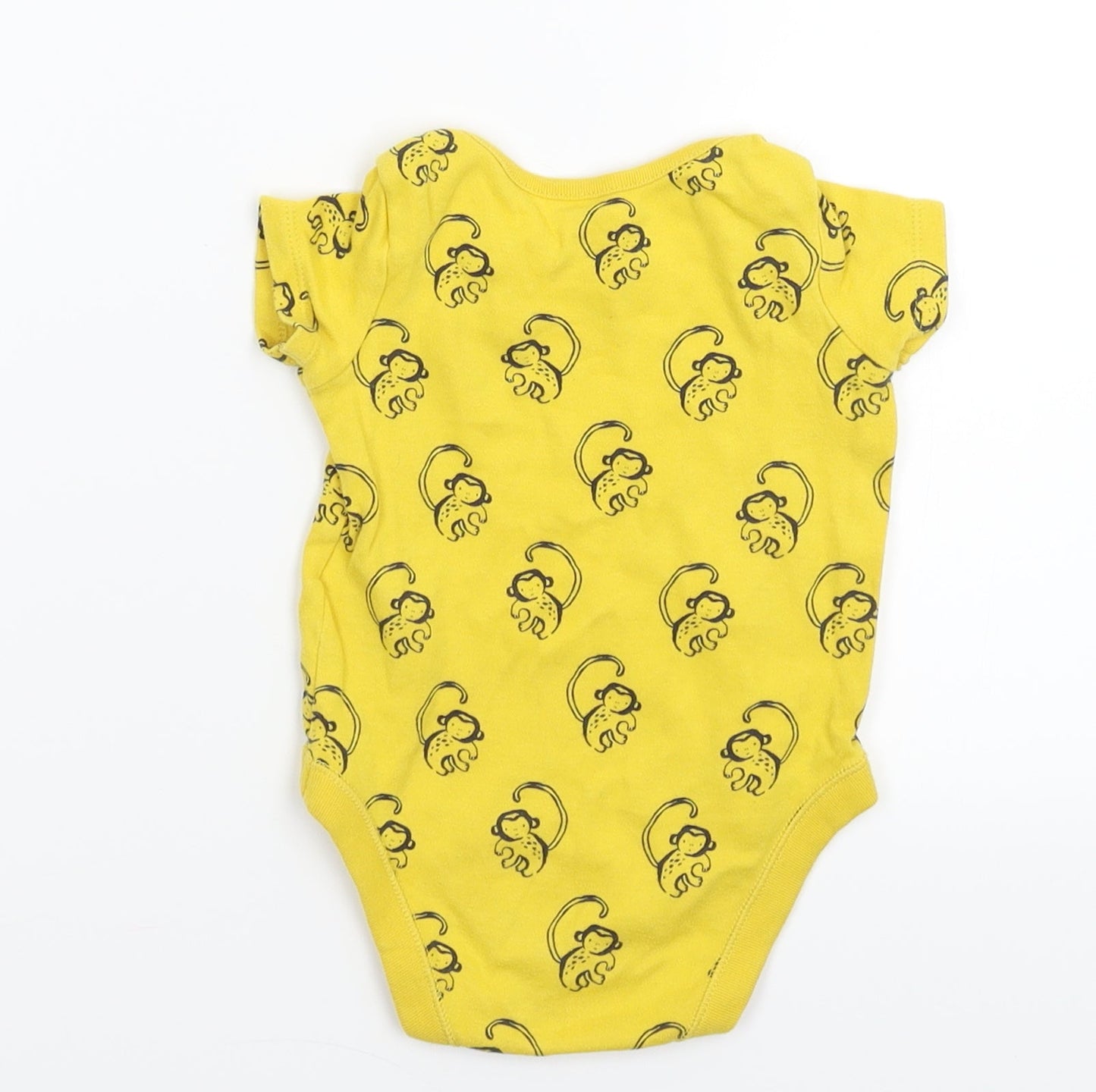 F&F Baby Yellow   Babygrow One-Piece Size 6-9 Months