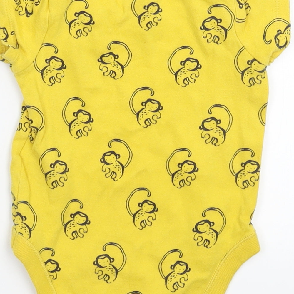 F&F Baby Yellow   Babygrow One-Piece Size 6-9 Months