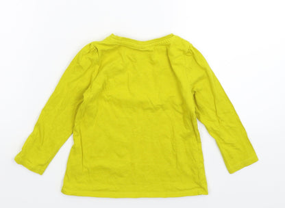 So Cute Girls Yellow   Basic T-Shirt Size 2-3 Years