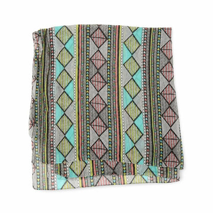 Preworn Womens Red Fair Isle   Shawl/Wrap