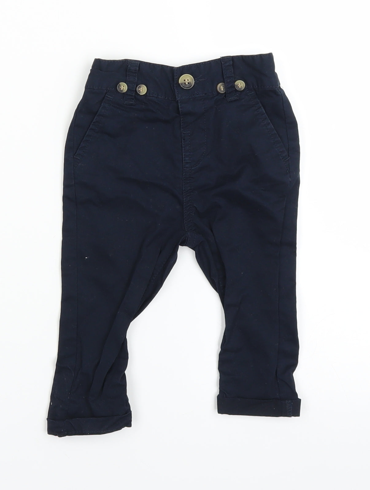 Matalan Baby Blue   Capri Trousers Size 6-9 Months