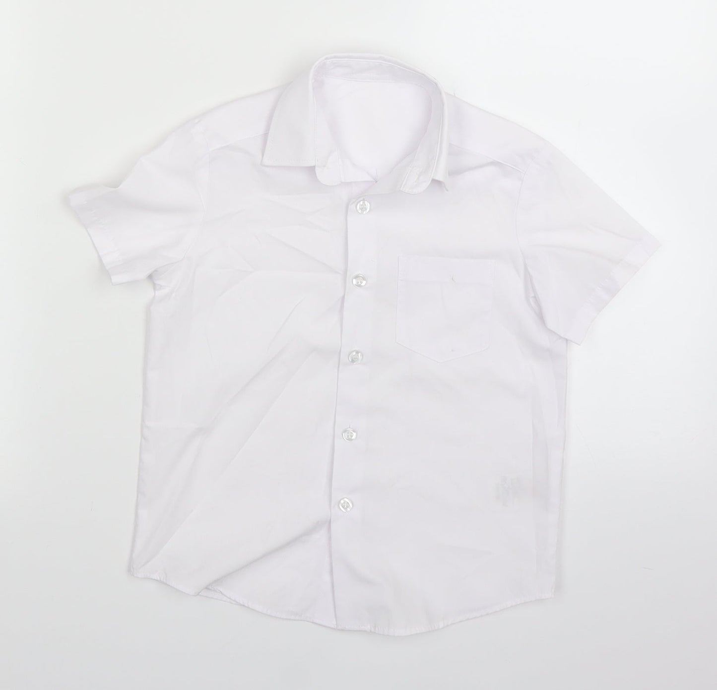 George Boys White   Basic Button-Up Size 3-4 Years