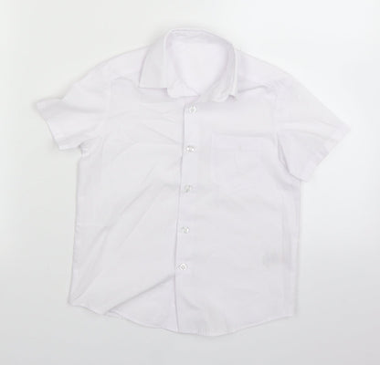 George Boys White   Basic Button-Up Size 3-4 Years