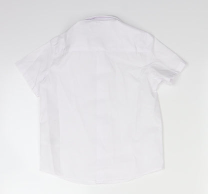George Boys White   Basic Button-Up Size 3-4 Years