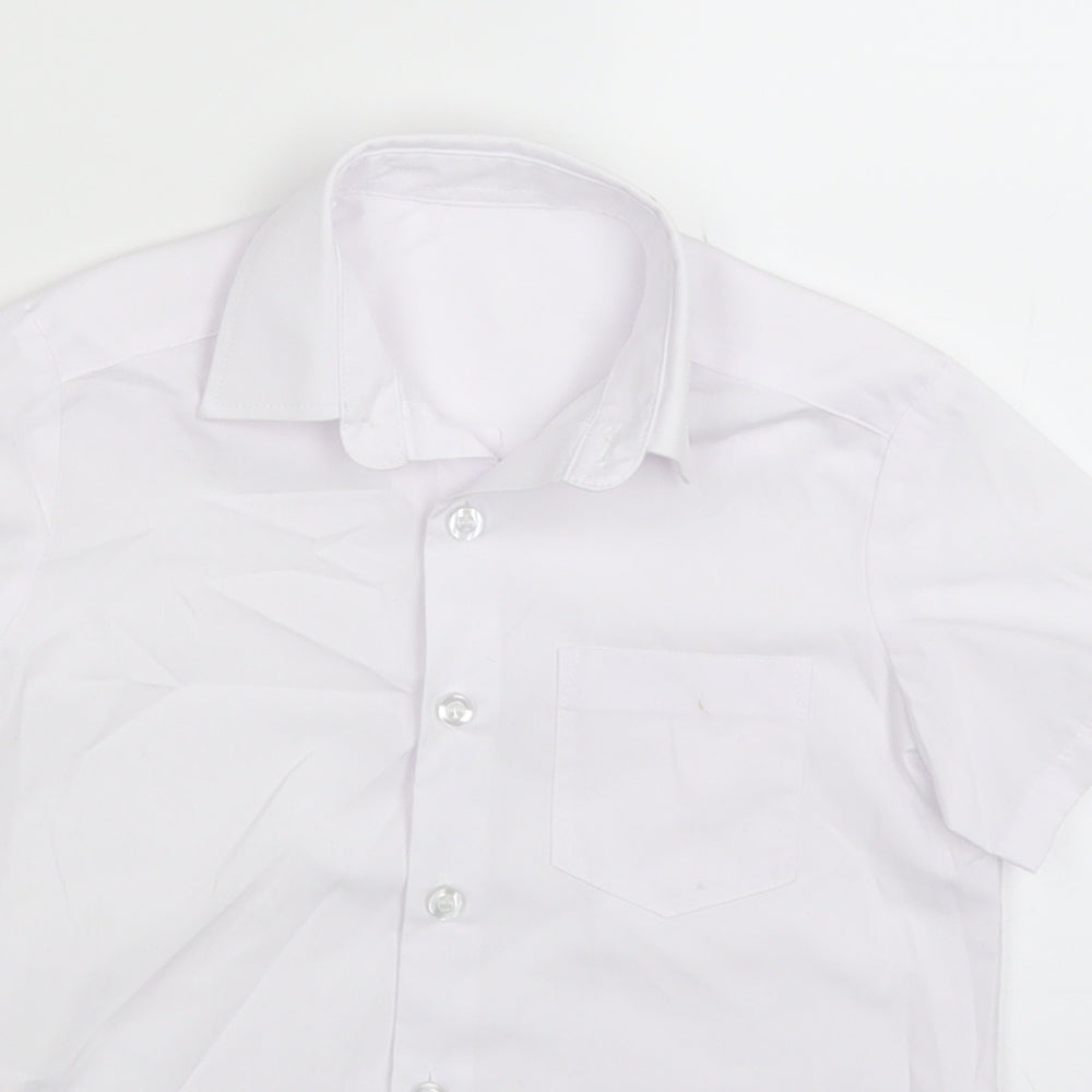 George Boys White   Basic Button-Up Size 3-4 Years
