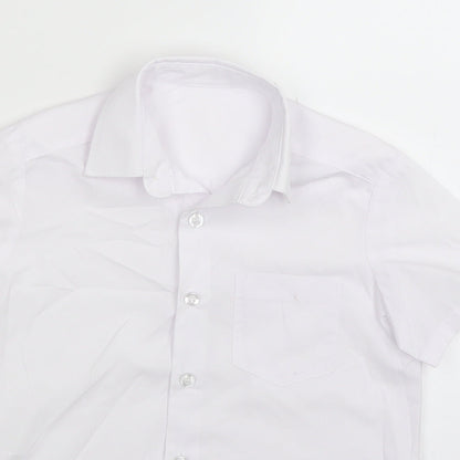 George Boys White   Basic Button-Up Size 3-4 Years