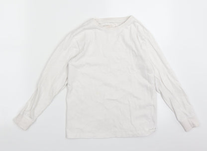 NEXT Boys White   Basic T-Shirt Size 8 Years